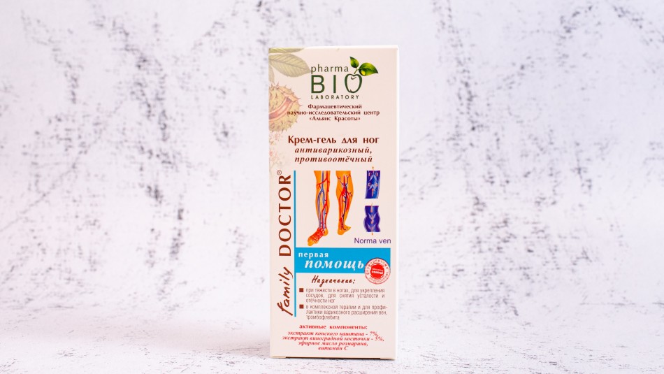 Ayaqlar üçün krem-gel Pharma Bio Laboratory